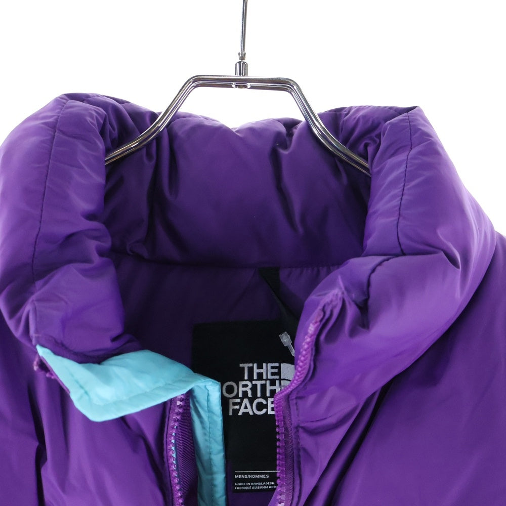 THE NORTH FACE(ザノースフェイス) 1996 RETRO NUPTSE JACKET レトロ ヌプシ ジップアップ ダウンジャケット パープル/ライトブルー NF0A3C8D