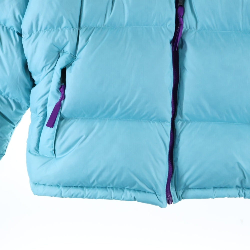 THE NORTH FACE(ザノースフェイス) 1996 RETRO NUPTSE JACKET レトロ ヌプシ ジップアップ ダウンジャケット パープル/ライトブルー NF0A3C8D