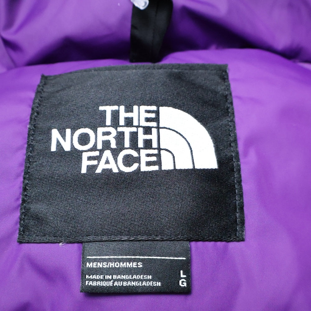 THE NORTH FACE(ザノースフェイス) 1996 RETRO NUPTSE JACKET レトロ ヌプシ ジップアップ ダウンジャケット パープル/ライトブルー NF0A3C8D