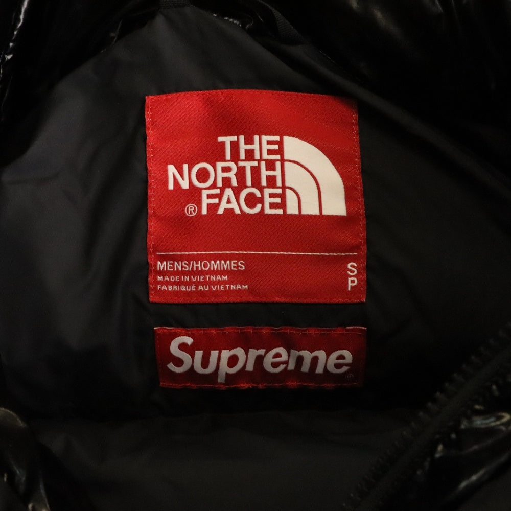 SUPREME(シュプリーム) 22AW×THE NORTH FACE 700-Fill Down Parka ノースフェイス ジップアップフーデッドダウンジャケット ブラック ND52206I
