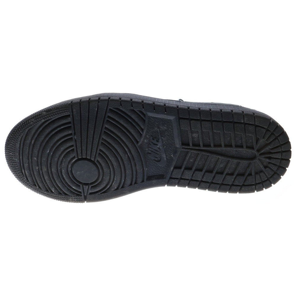 NIKE(ナイキ) ×TRAVIS SCOTT AIR JORDAN 1 LOW OG SP BLACK PHANTOM トラビススコット エアジョーダン1 ブラックファントム ローカットスニーカー レディース DM7866-001