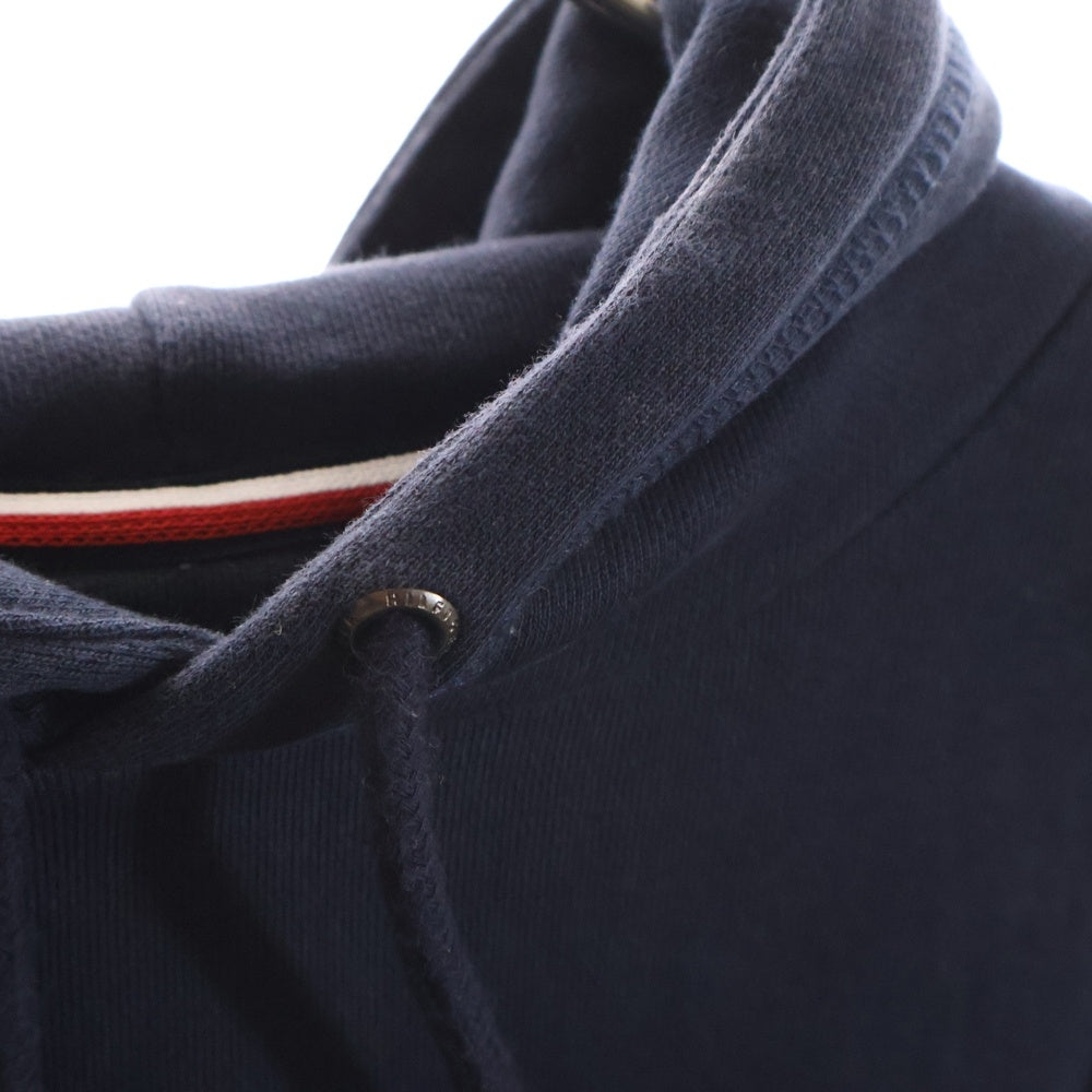 TOMMY HILFIGER(トミーヒルフィガー) フロントロゴデザイン ドローストリング フーデッド スウェット パーカー ネイビー MW0MW25048