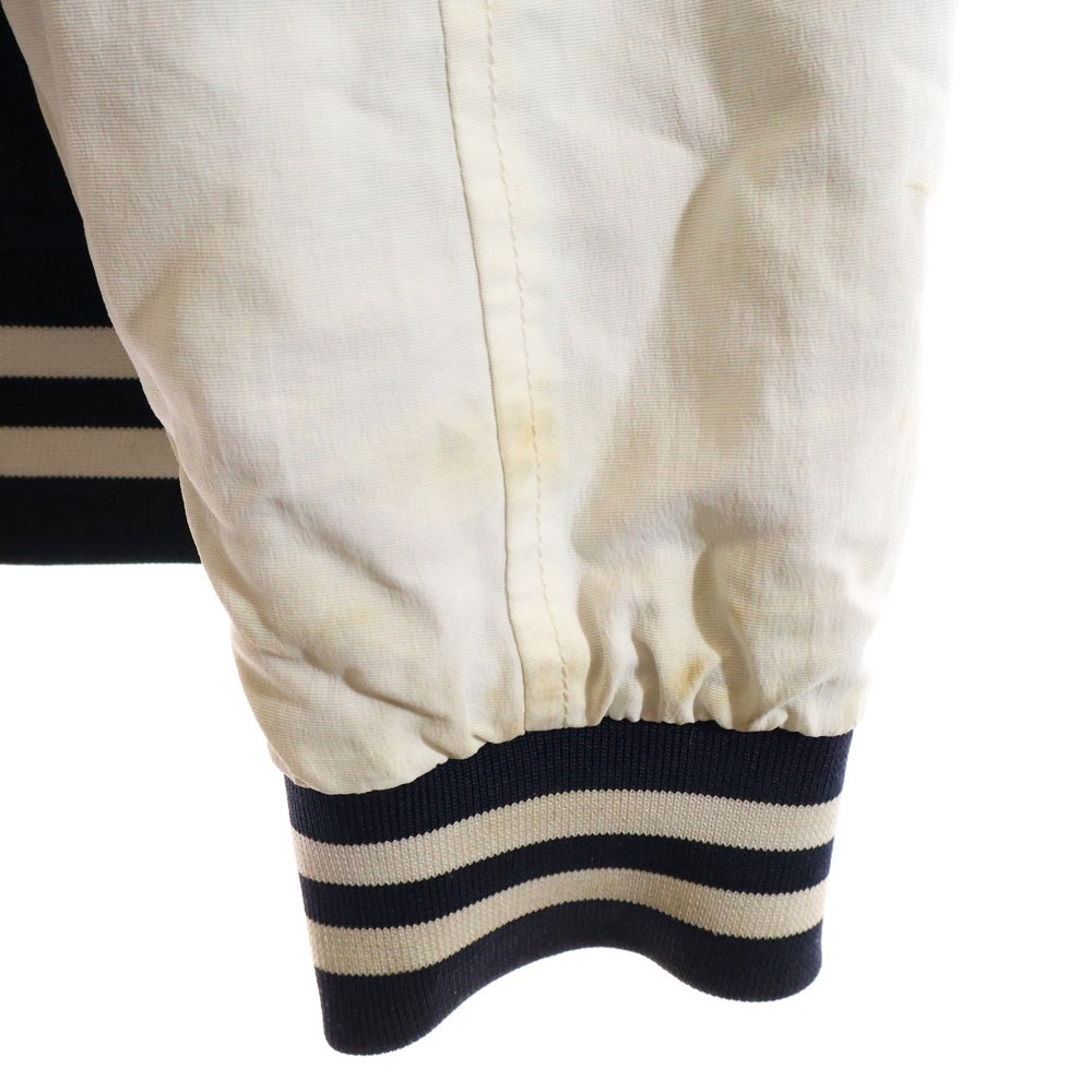 TOMMY HILFIGER(トミーヒルフィガー) 胸ロゴエンブロイダリーデザイン マルチポケット ジップアップ ナイロンジャケット ネイビー C88 78D4888