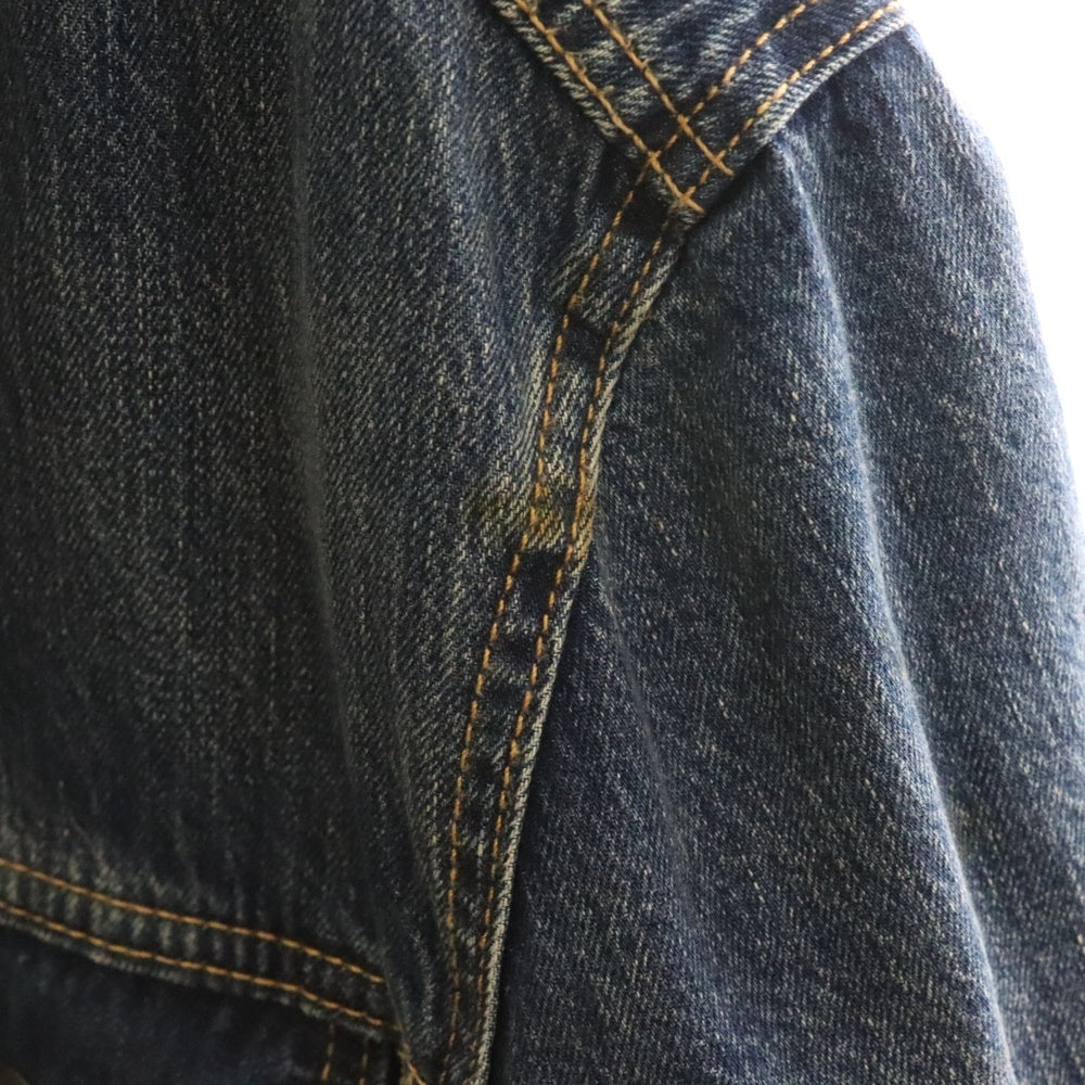 Levi's(リーバイス) TYPE 3 SHERPA TRUCKER タイプスリー トラッカー 裏起毛 デニムジャケット インディゴ PC9-16365-0089