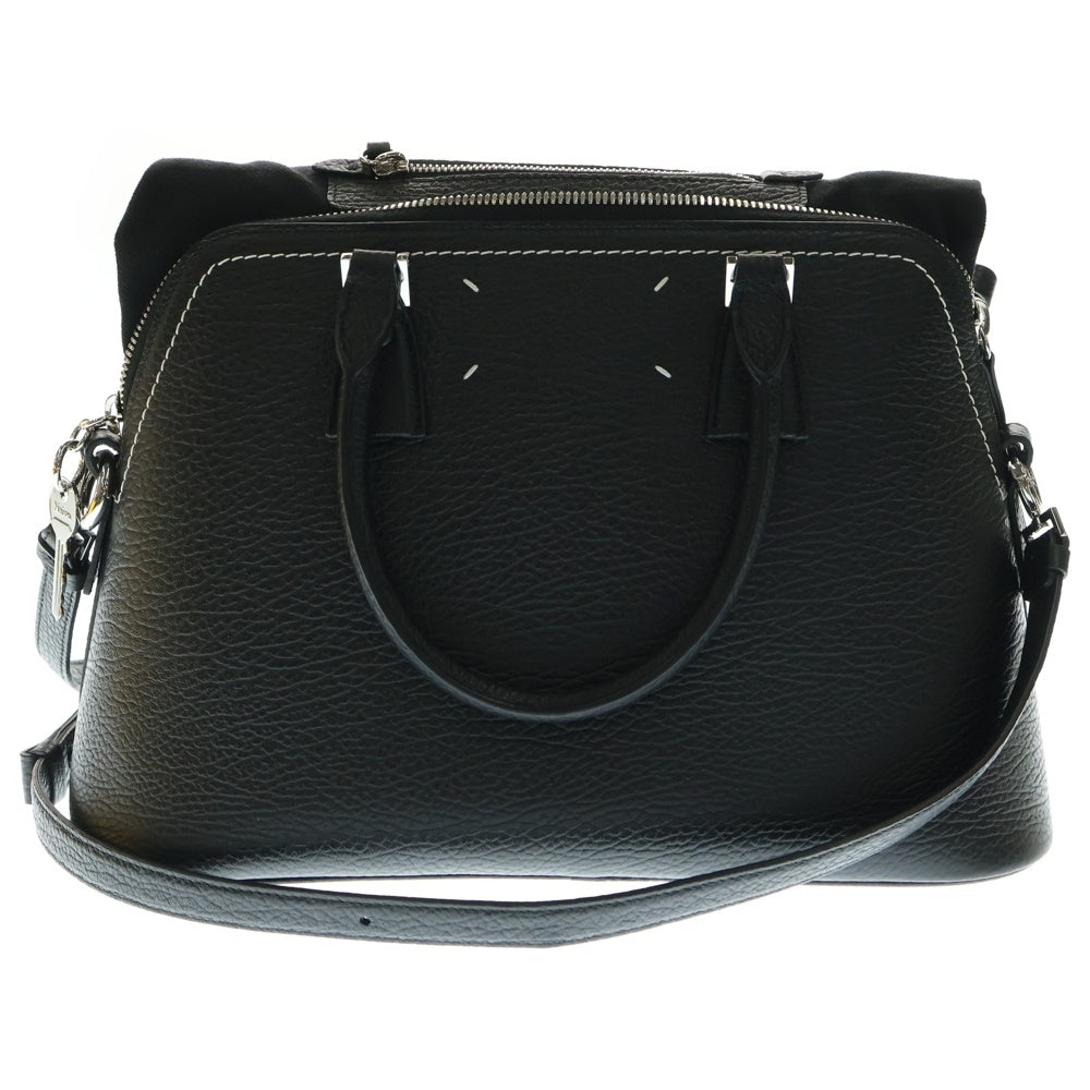 Maison Margiela 11(メゾンマルジェラ11) 5AC ミディアム 2WAY ショルダーバッグ ハンドバッグ ブラック S56WG0093 P4455