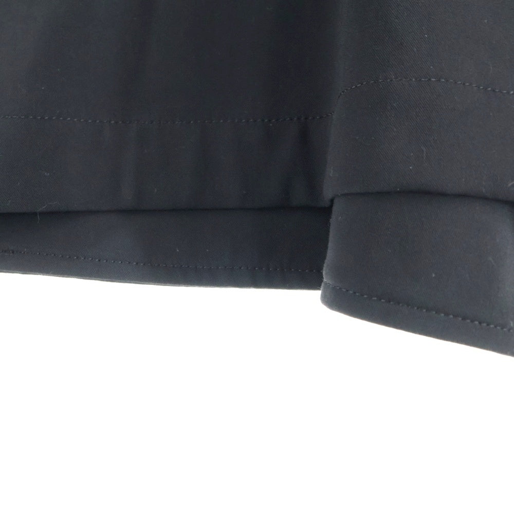 s'yte(サイト) ビッグカラー ラグランスリーブ レーヨン コックシャツ ジャケット ブラック UB-J30-912