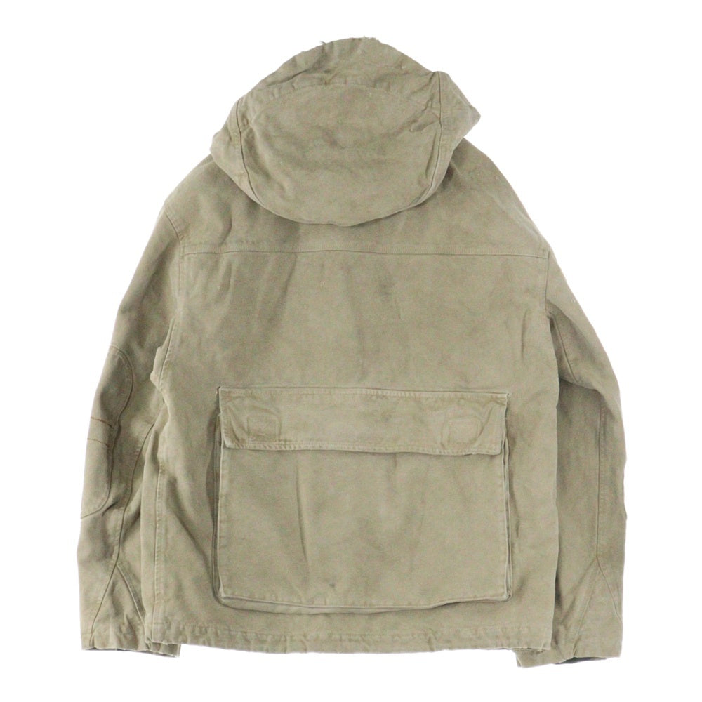 DIESEL(ディーゼル) J-SHANK ジェイシャンク ダック フーデッドジャケット ベージュ A03539