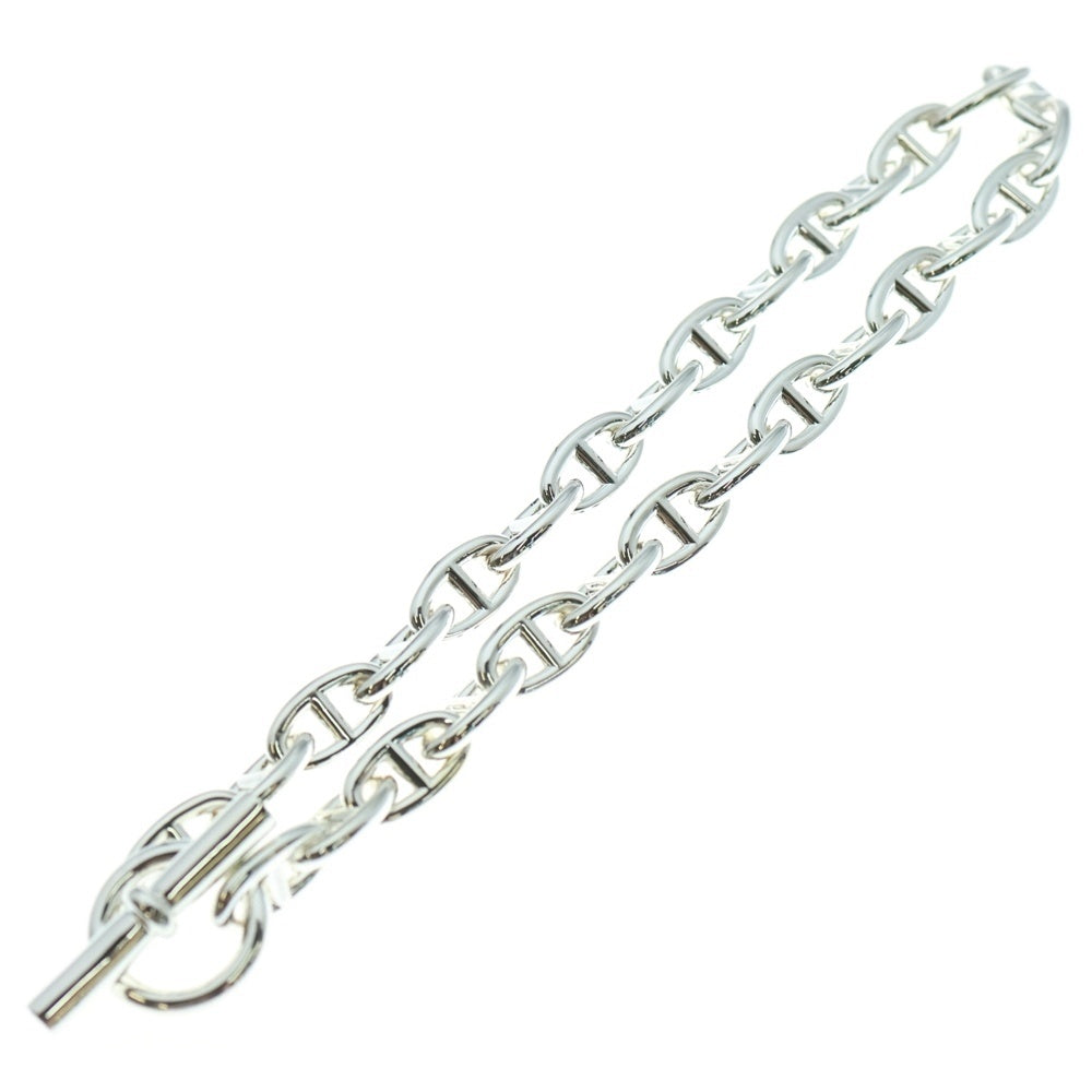 HERMES(エルメス) Chaine d'Ancre GM シェーヌダンクル GM チェーン ネックレス 29コマ シルバー