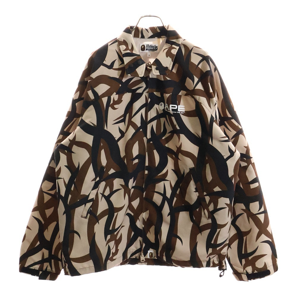 A BATHING APE(アベイシングエイプ) 25SS TRIAL CAMO RAIN JACKET トライアルカモ レインジャケット ブラウン 001LJL301002M