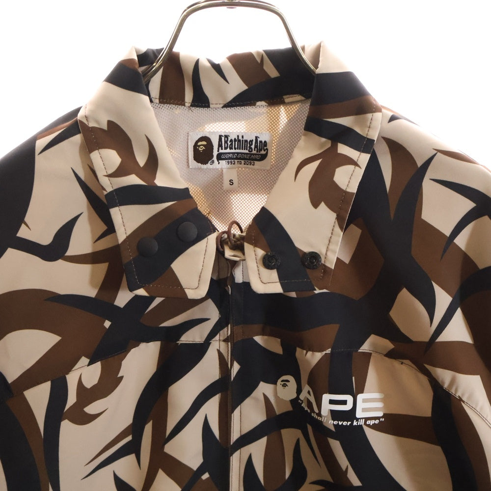 A BATHING APE(アベイシングエイプ) 25SS TRIAL CAMO RAIN JACKET トライアルカモ レインジャケット ブラウン 001LJL301002M