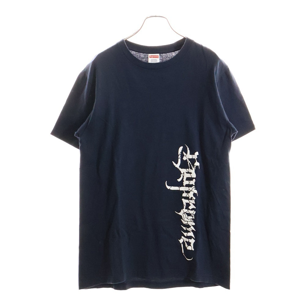 SUPREME(シュプリーム) 24AW Satan Tee サタン プリント 半袖Tシャツ カットソー ネイビー
