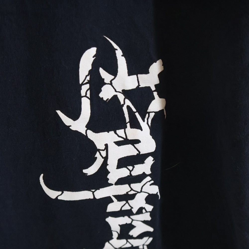 SUPREME(シュプリーム) 24AW Satan Tee サタン プリント 半袖Tシャツ カットソー ネイビー