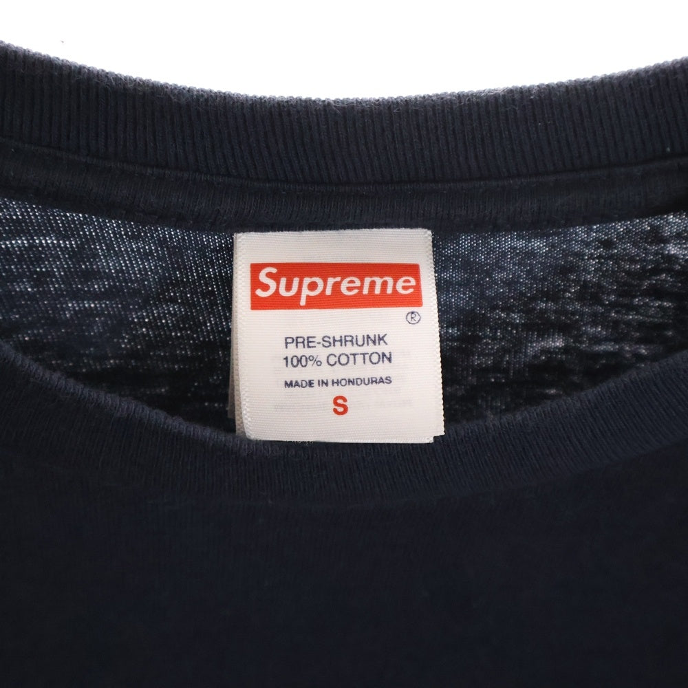 SUPREME(シュプリーム) 24AW Satan Tee サタン プリント 半袖Tシャツ カットソー ネイビー