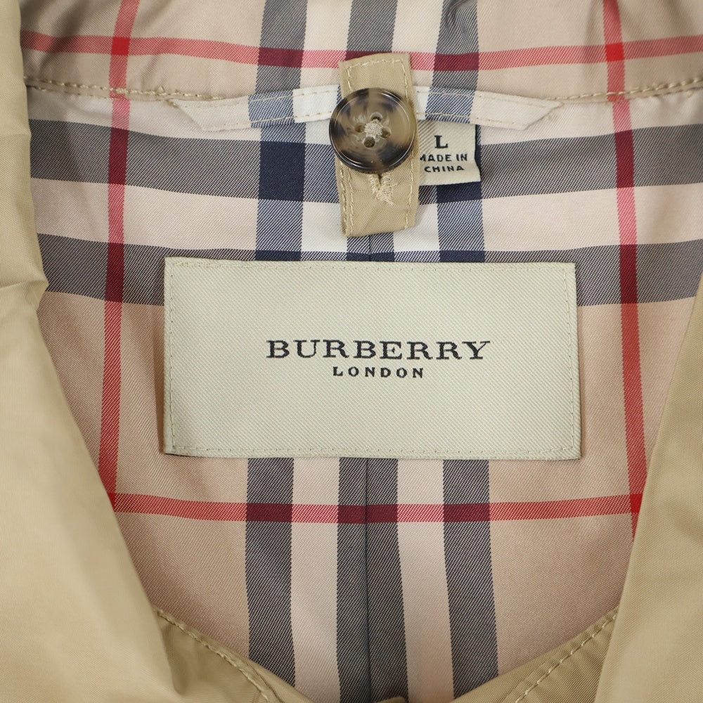 BURBERRY(バーバリー) 4B ダブルポケット ステンカラーコート ベージュ
