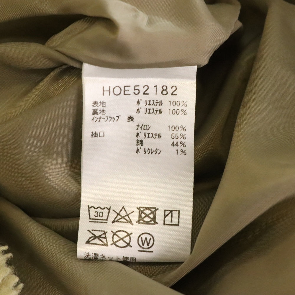 HELLY HANSEN(ヘリーハンセン) FIBERPILE THERMO COAT ファイバーパイル マルチポケット ジップアップ ボア サーモコート レディース グリーン HOE52182