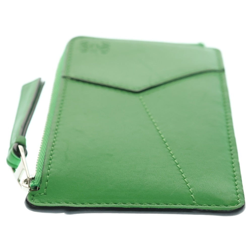 LOEWE(ロエベ) パズル ラウンドジップ コインケース フラグメントケース グリーン