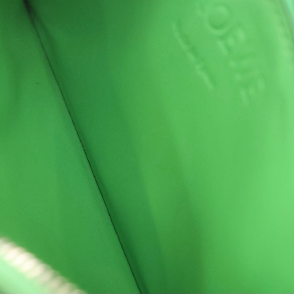 LOEWE(ロエベ) パズル ラウンドジップ コインケース フラグメントケース グリーン