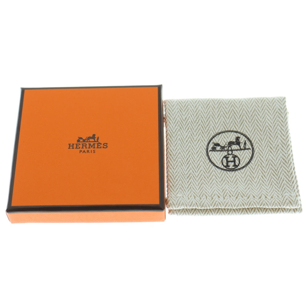 HERMES(エルメス) オランプPM イヤーカフ ピアス シルバー/ブラック