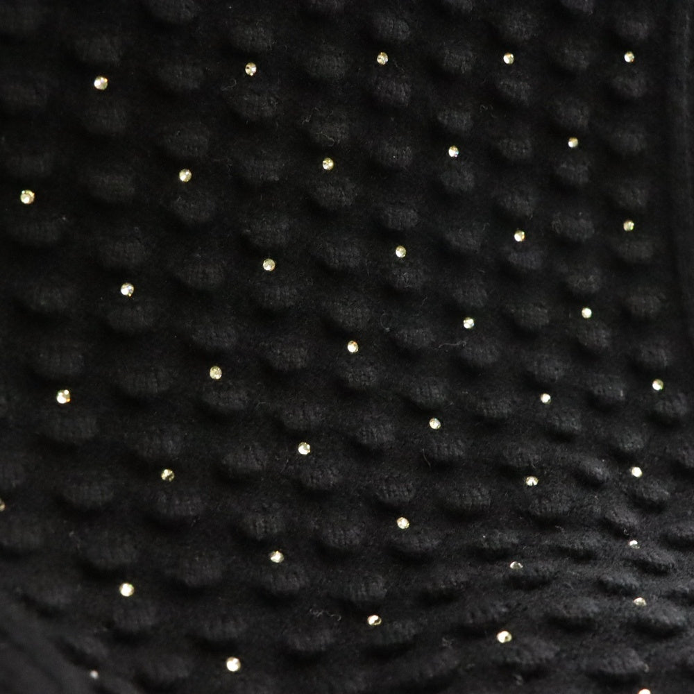 MaxMara(マックスマーラ) フロントスタッズ タートルネックニットセーター レディース ブラック 636610836700