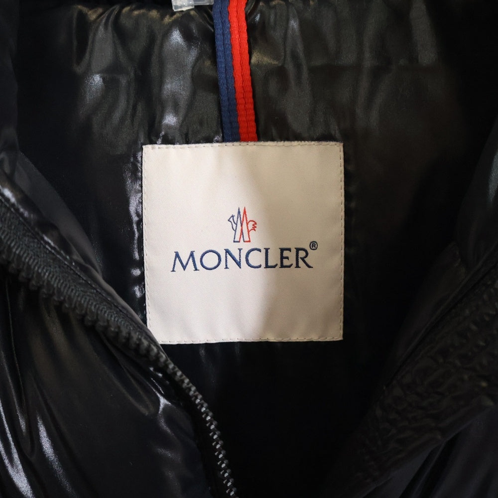 MONCLER(モンクレール) 19AW HUDSON ハドソン ジップアップフーデッドファーダウンジャケット レディース ブラック E20934984525 C0065