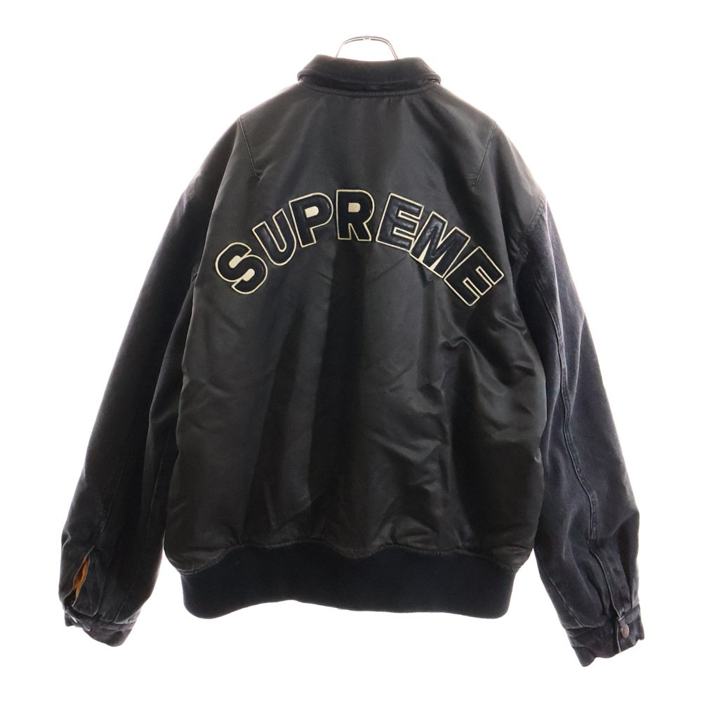 SUPREME(シュプリーム) 23SS Denim Sleeve MA-1 デニムスリーブ ジップアップ ブルゾン