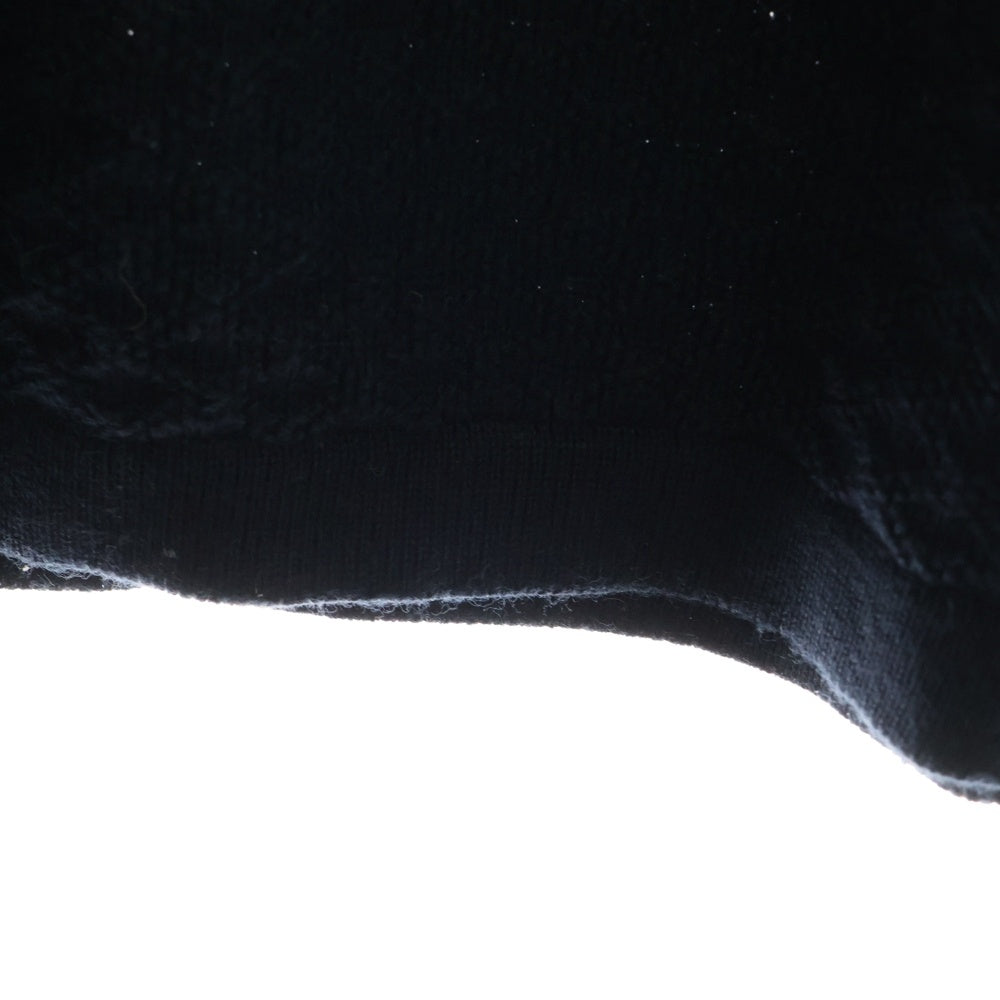 nano universe(ナノユニバース) アクリル混 長袖クルーネックセーター ネイビー BA73KT0575TN