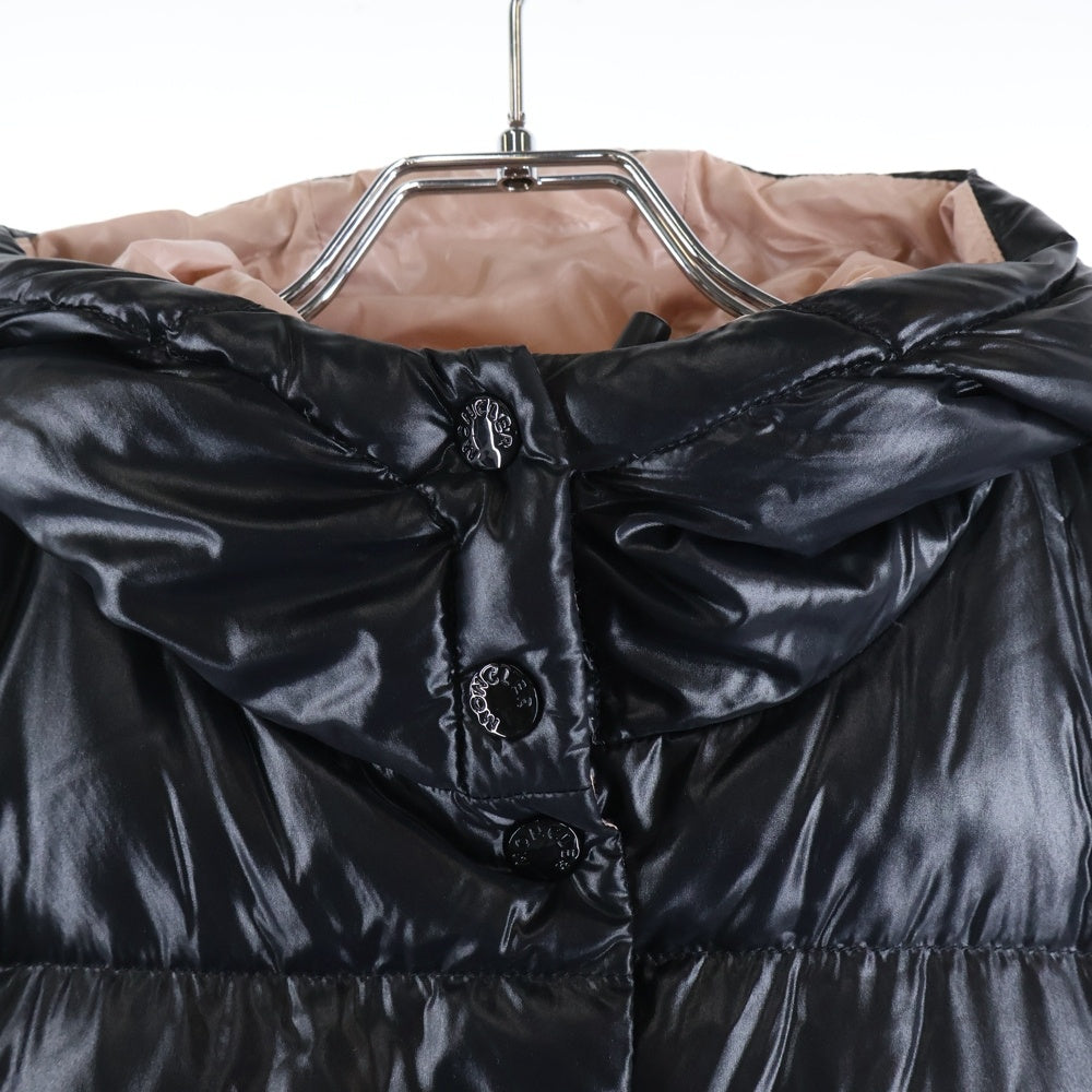 MONCLER(モンクレール) 22AW BARDANETTE JACKET スナップボタン ダウン ジャケット ブラック/ピンク レディース H20931A00079