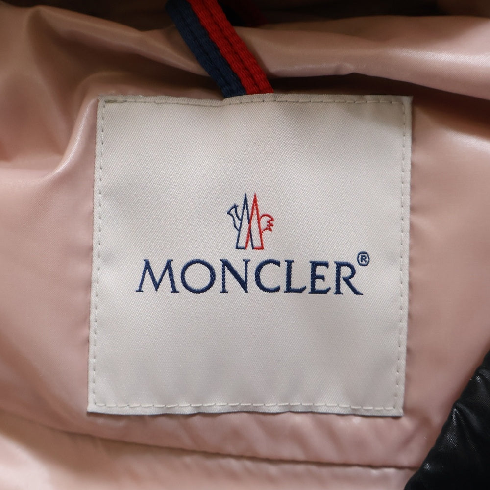 MONCLER(モンクレール) 22AW BARDANETTE JACKET スナップボタン ダウン ジャケット ブラック/ピンク レディース H20931A00079