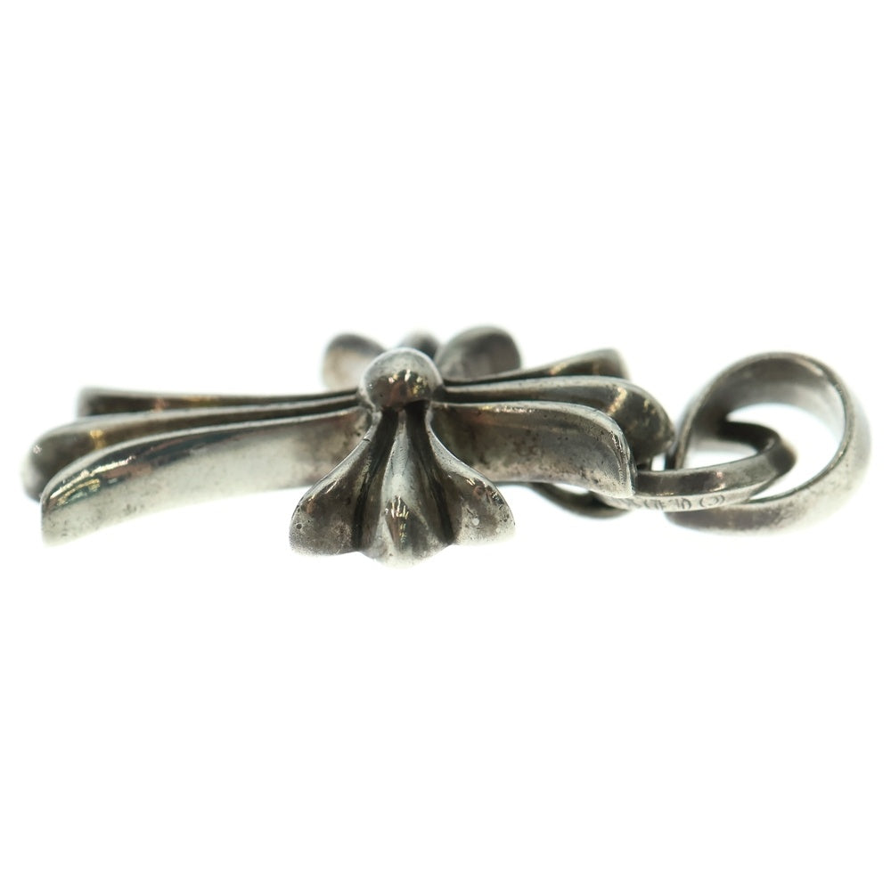 CHROME HEARTS(クロムハーツ) CH CRS SML W/BALE Wベイル スモールCHクロス ペンダントトップ シルバー BCA218