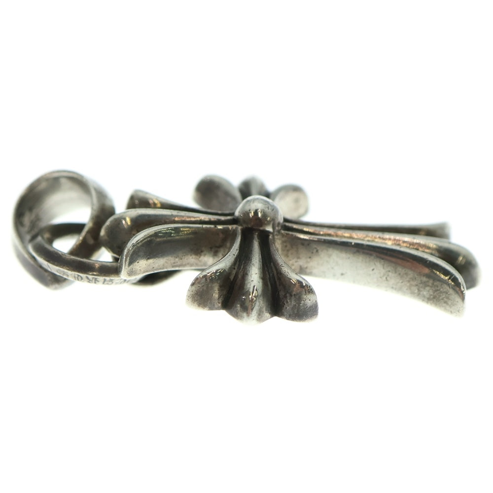 CHROME HEARTS(クロムハーツ) CH CRS SML W/BALE Wベイル スモールCHクロス ペンダントトップ シルバー BCA218