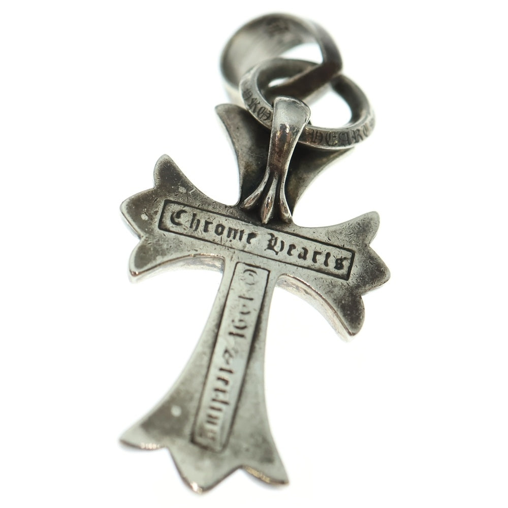 CHROME HEARTS(クロムハーツ) CH CRS SML W/BALE Wベイル スモールCHクロス ペンダントトップ シルバー BCA218