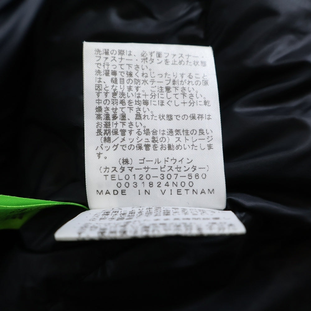 THE NORTH FACE(ザノースフェイス) Mountain Down Jacket GORE-TEX マウンテンダウン ジャケット ゴアテックス ブラック ND91930