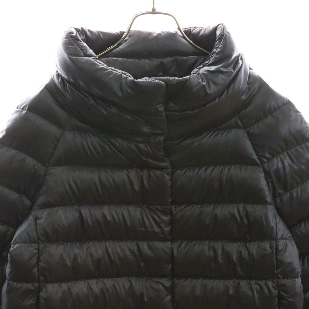 HERNO(ヘルノ) ICONICO SOFIA スタンドネック スナップダウンジャケット レディース ネイビー PI0046DIC-12017-9225