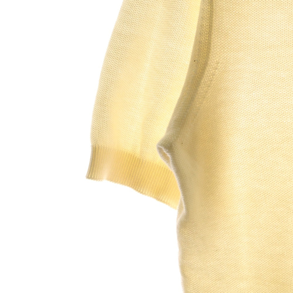 FILIPPO DE LAURENTIIS(フィリッポ デ ローレンティス) 半袖コットンカーディガン レディース アイボリー AFA2829555