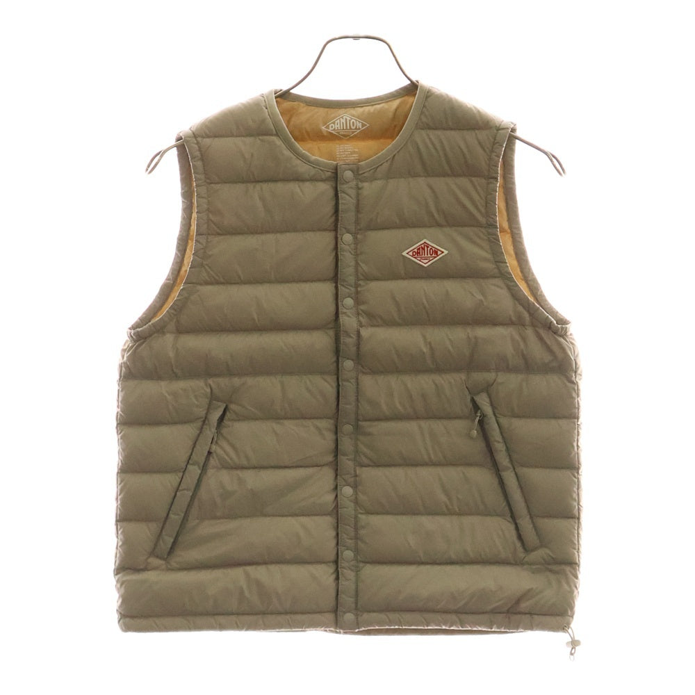 DANTON(ダントン) Inner Down Vest ロゴワッペン インナー ダウン