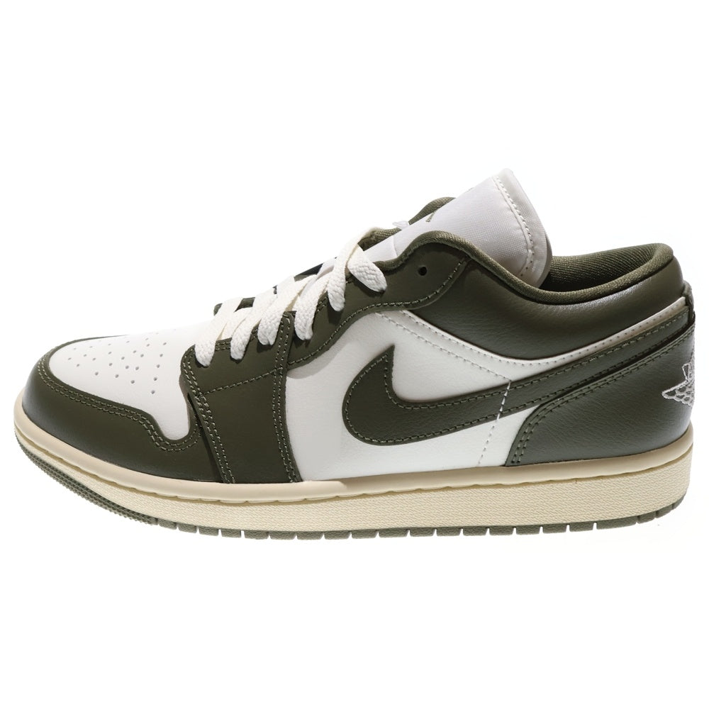 NIKE(ナイキ) WMNS AIR JORDAN 1 LOW ウィメンズ エアジョーダン 1 ローカットスニーカー カーキ US8.5/25.5cm DC0774-122