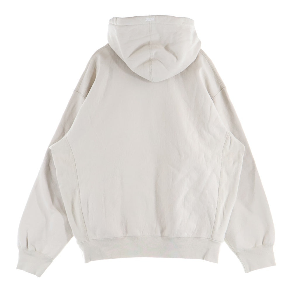SUPREME(シュプリーム) 24AW Box Logo Hooded Sweatshirt ボックスロゴ プルオーバー スウェット パーカー フーディー アイボリー