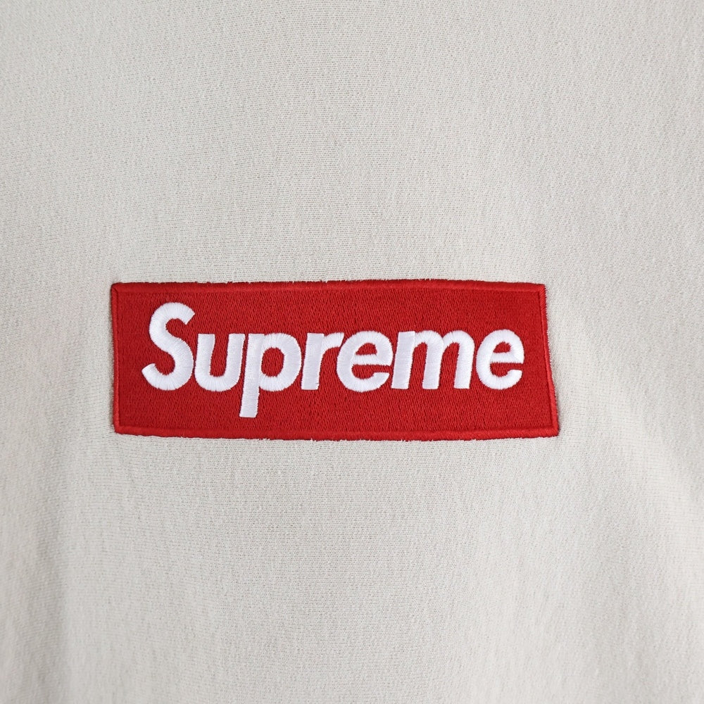 SUPREME(シュプリーム) 24AW Box Logo Hooded Sweatshirt ボックスロゴ プルオーバー スウェット パーカー フーディー アイボリー