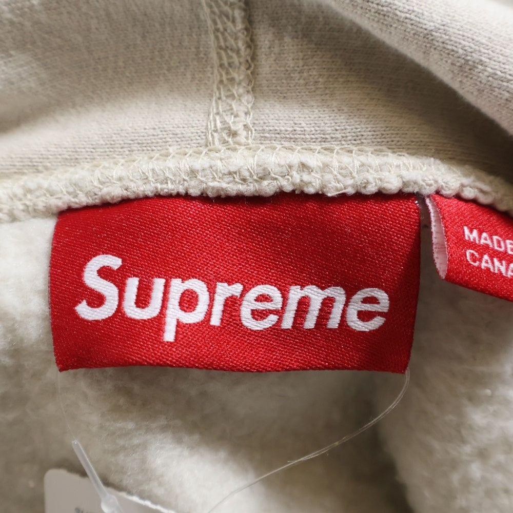 SUPREME(シュプリーム) 24AW Box Logo Hooded Sweatshirt ボックスロゴ プルオーバー スウェット パーカー フーディー アイボリー