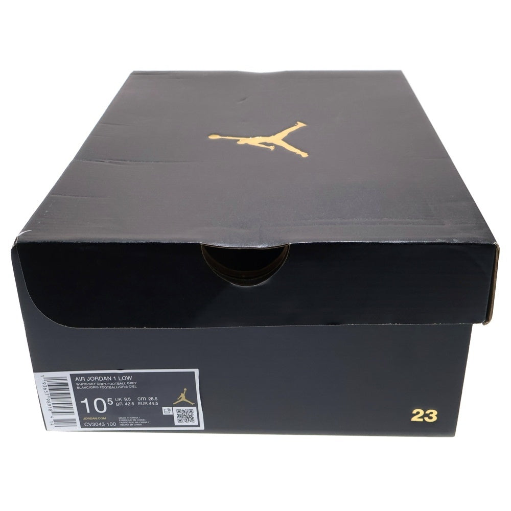 NIKE(ナイキ) AIR JORDAN 1 LOW PARIS エアジョーダン1 パリス ローカットスニーカー グレー/ホワイト US10.5/28.5cm CV3043-100