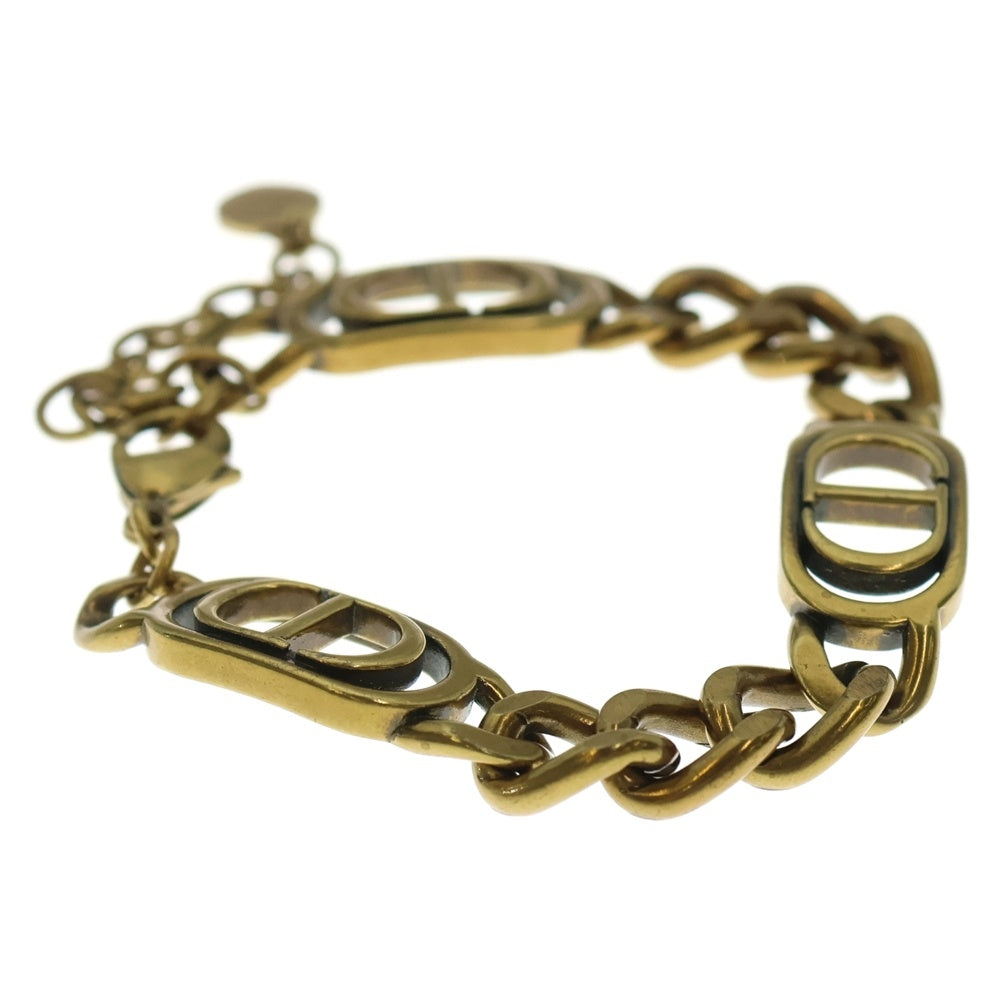 DIOR(ディオール) 30 Montaigne モンテーニュ ロゴ ブレスレット ゴールド