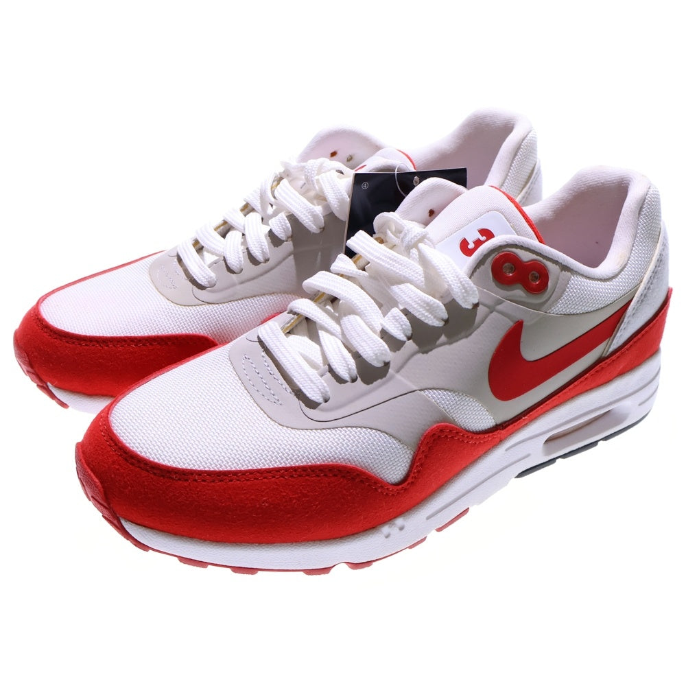 NIKE(ナイキ) WMNS AIR MAX1 ULTRA 2.0 ウィメンズ エアマックス ウルトラ レディース ホワイト/レッド US6/23cm 908489-101