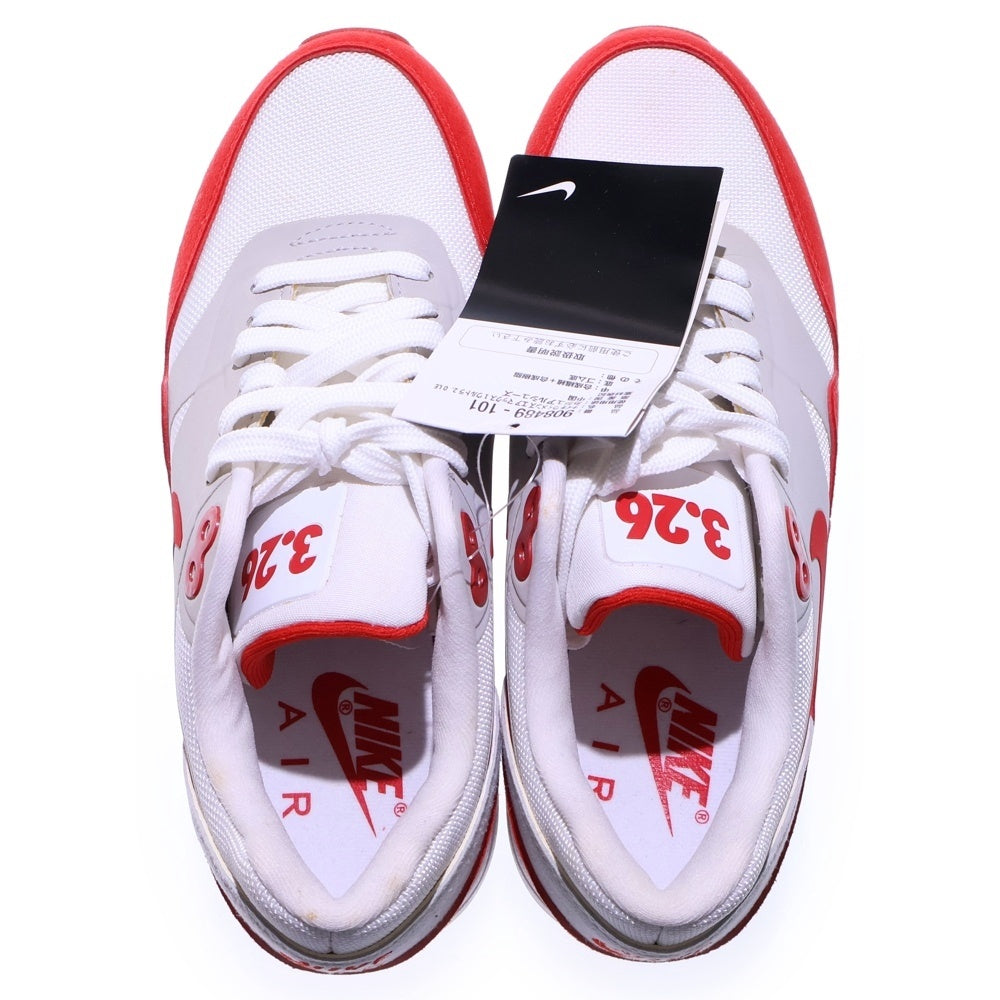 NIKE(ナイキ) WMNS AIR MAX1 ULTRA 2.0 ウィメンズ エアマックス ウルトラ レディース ホワイト/レッド US6/23cm 908489-101