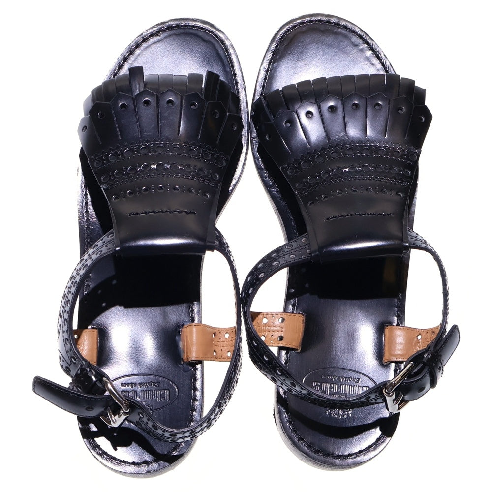 Church's(チャーチ) ROCHELLE ラロシェル タッセル レザーサンダル シューズ レディース ブラック DX0011