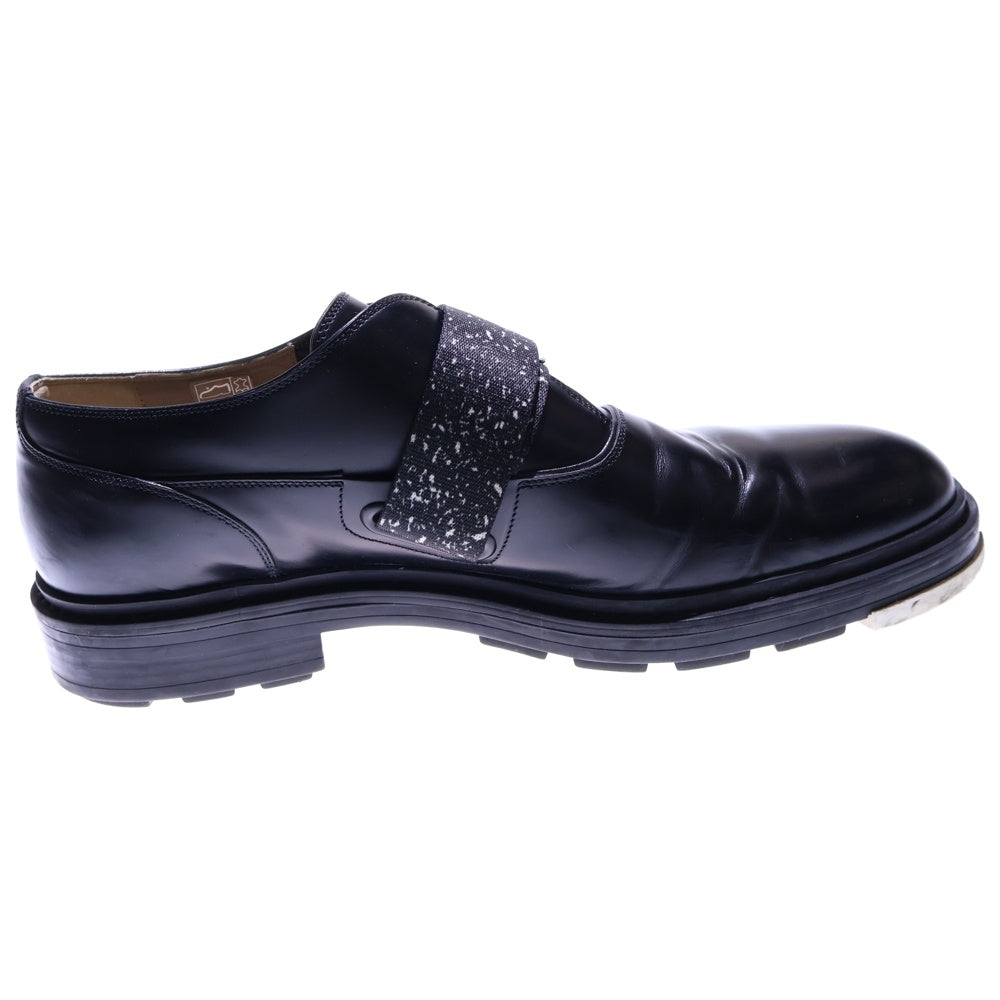 Dior HOMME(ディオールオム) ベルクロ レザー ドレスシューズ ブラック 15EBM