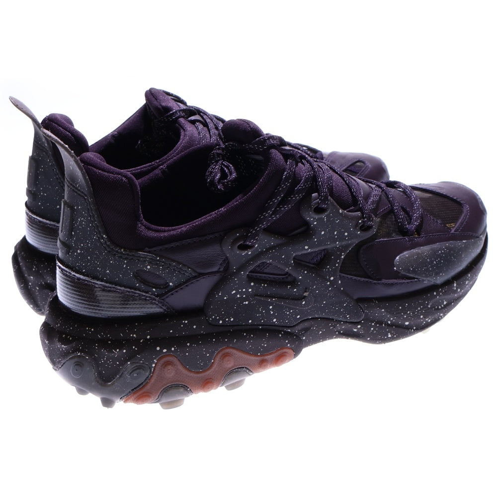 NIKE(ナイキ) ×UNDERCOVER REACT MAHOGANY アンダーカバー リアクト マホガニー ローカットスニーカー ブラック US10.5/28.5cm CU3459-200