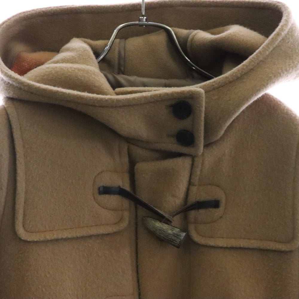 FRED PERRY(フレッドペリー) ウール フーデットダッフルコート ブラウン レディース F6252