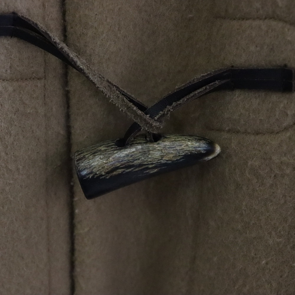 FRED PERRY(フレッドペリー) ウール フーデットダッフルコート ブラウン レディース F6252