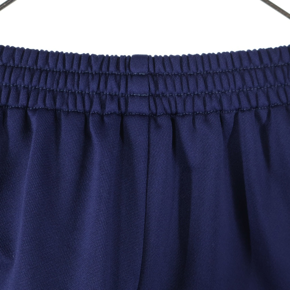 BALENCIAGA(バレンシアガ) 24AW CUT-UP TRACKSUIT PANTS ループスポーツロゴ カットアップ レイヤード トラックスーツパンツ ブラック/ネイビー 808909 TR031