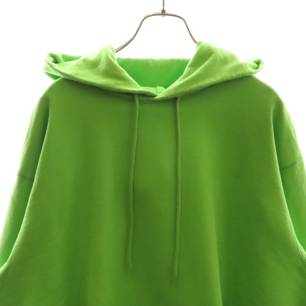 UNUSED(アンユーズド) SWEAT HOODIE レイヤード プルオーバースウェットパーカー フーディー グリーン US1955-C112S4